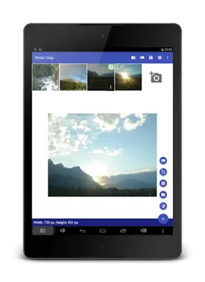 Multiple Photo Crop android App screenshot 0