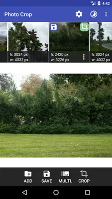 Multiple Photo Crop android App screenshot 10