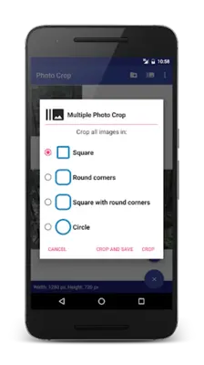 Multiple Photo Crop android App screenshot 8